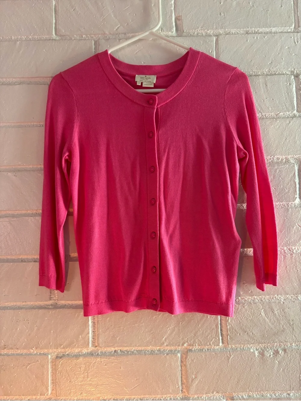 Pink Kate spade cardigan Size xs